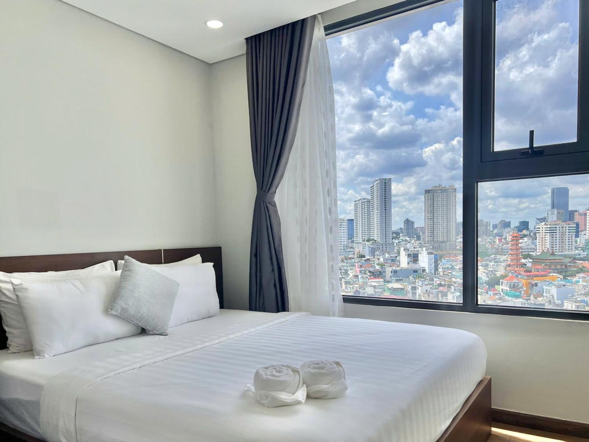 Vinh Hoi Apartments - Luxury Apartment Furnished Suites Хошимин Экстерьер фото